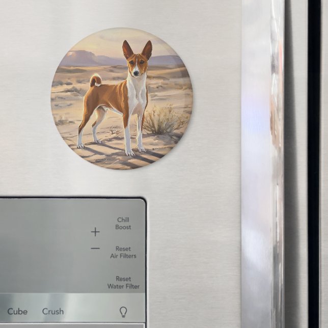 Imán Basenji (In situ (nevera))