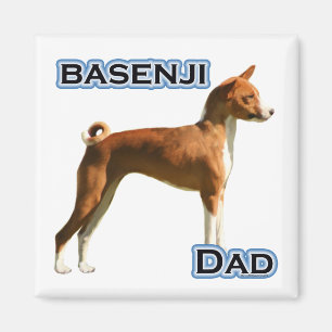 Imán Basenji Dad 4 - Magnet