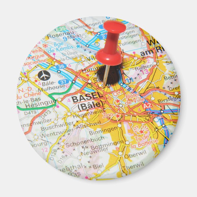 Imán Basilea, Suiza (Frente)