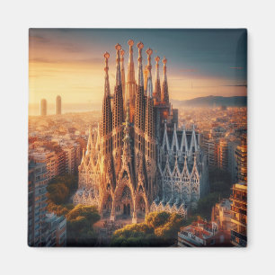 Imán Basílica BARCELONA Sagrada Familia, nevera