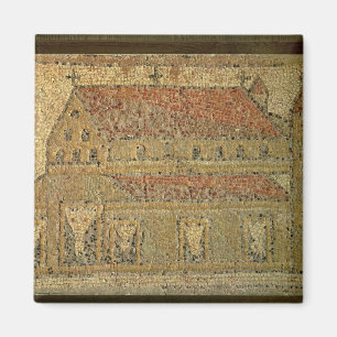 Imán Basílica cristiana, pavimento de mosaico, períod