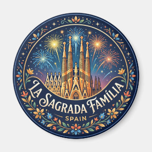 Imán Basílica de la Sagrada Família España