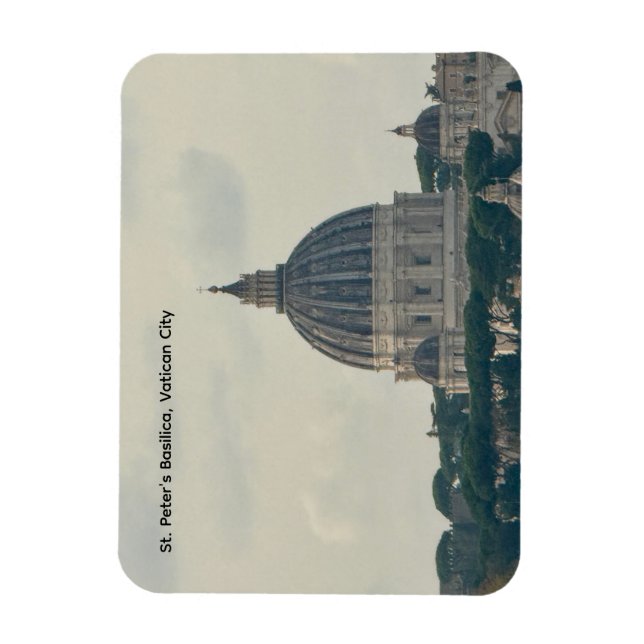 Imán Basílica de San Pedro, Ciudad del Vaticano (Vertical)