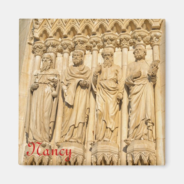 Imán Basílica de San Pedro en Nancy, Francia (Frente)