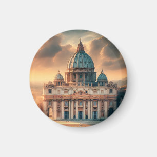 Imán Basílica de San Pedro Italia Europa Viaje