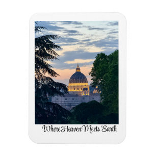 Imán Basílica de San Pedro   Roma, Italia