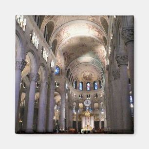 Imán Basílica de Santa Ana de Beaupre, Quebec, Canadá
