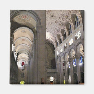 Imán Basílica de Santa Ana de Beaupre, Quebec, Canadá