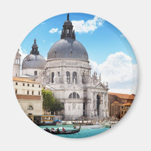 Imán Basílica de Santa María en Venecia, Italia