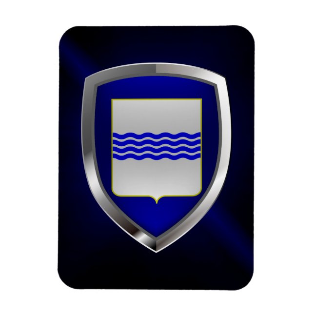 Imán Basilicata Emblem Metálico (Vertical)