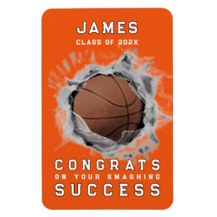 Imán Básquetbol 2025 Congrats Magnet