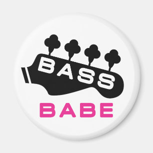 Imán Bass Babe Regalo Para Baid