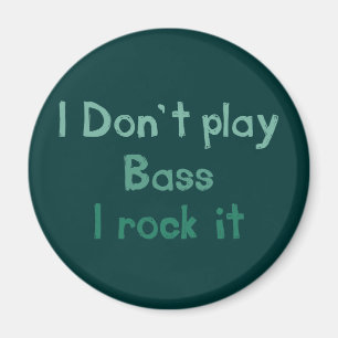 Imán Bass Rock It Magnet