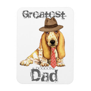 Imán Basset Dad