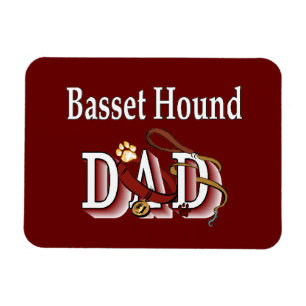 Imán Basset Hound Dad
