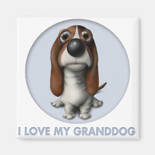Imán Basset Hound Granddog