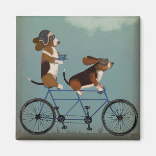 Imán Basset Hound Tandem