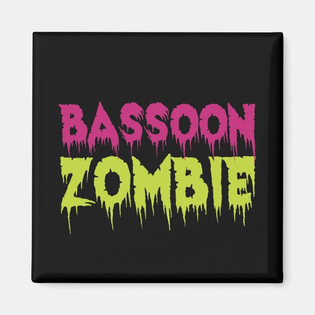Imán Bassoon Zombie (Frente)