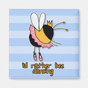 Imán bastante baile de la abeja