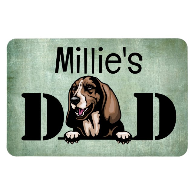 Imán Bastante hondo buscando papá personalizado (Horizontal)