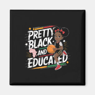 Imán Bastante negro y educado Mes de la historia negra