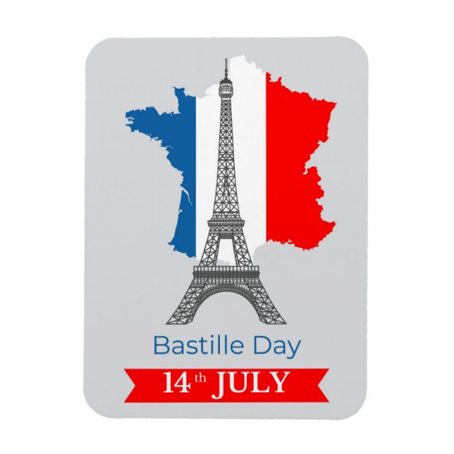 Imán Bastille Day (14th July) (Vertical)