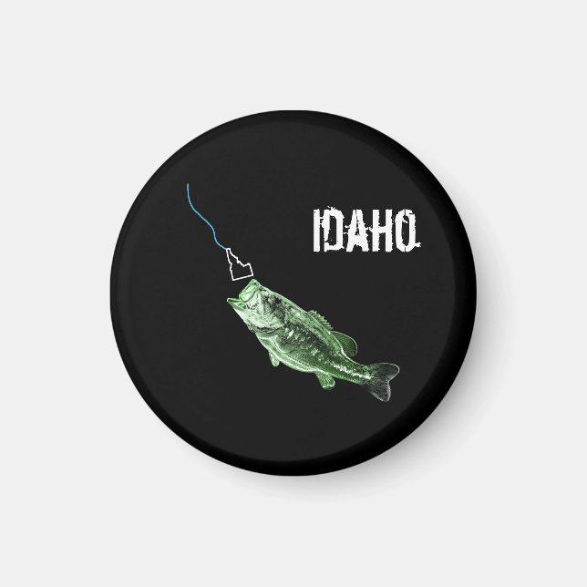 IMÁN BASURA DE IDAHO - AQUÍ PESCA PESQUERA - CAMINANDO  (Frente)