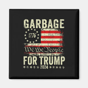 Imán Basura electoral de Trump 2025 Vota por Trump Pres