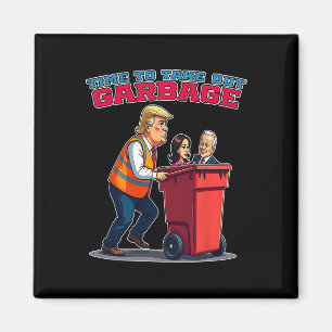 Imán Basura Graciosa Para Trump Mega Y Mgga 2024