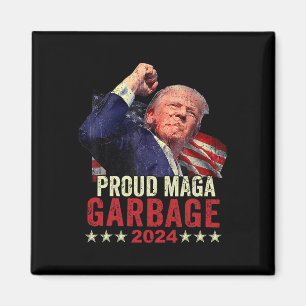 Imán Basura orgullosa Trump Supporter 4