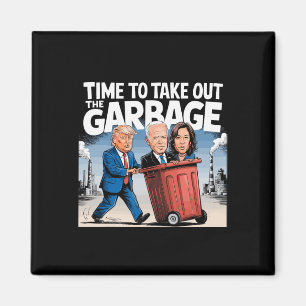 Imán Basura Para El Momento Divertido De Trump 2024 De