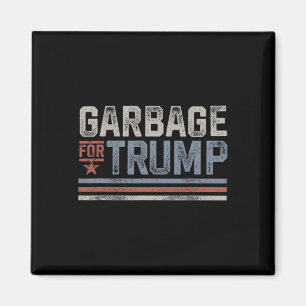 Imán Basura Para La Basura Vintage De Trump 2024 Para T