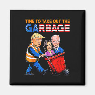 Imán Basura Para La Camisa De Trump 2024 Para Sacar Gar