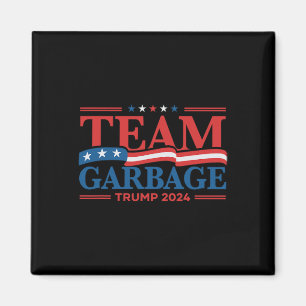 Imán Basura Para La Vendimia De Bandera De Estados Unid