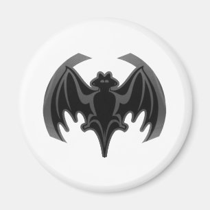 Imán Bat Black Inv El MUSEO Regalos Zazzle