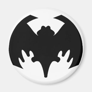 Imán Bat Black The MUSEUM Zazzle Gifts