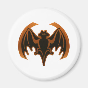 Imán Bat Brown El MUSEO Zazzle Regalos
