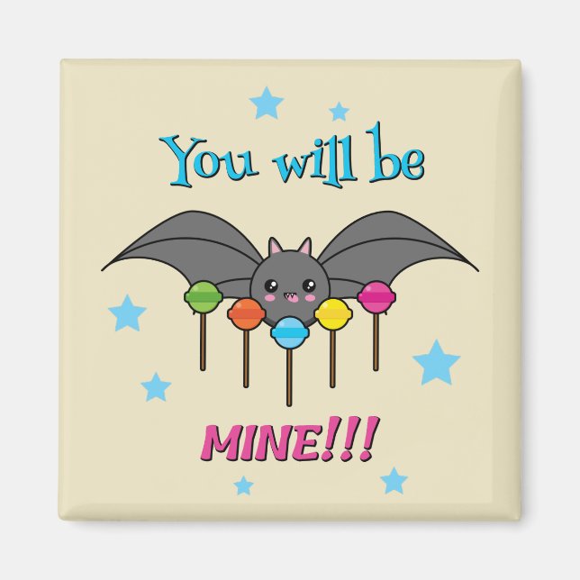 Imán Bat Craving Lollipops - Serás Mío (Frente)