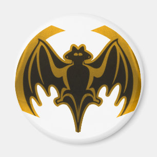 Imán Bat Gold Los Regalos Del MUSEO Zazzle