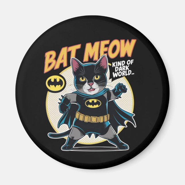 Imán BAT Meow (Frente)
