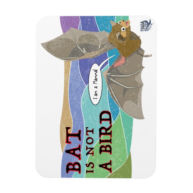 Imán Bat no es un pájaro (Vertical)