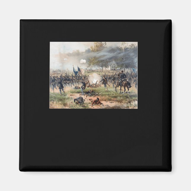 Imán Batalla De Antietam - Guerra Civil (Frente)