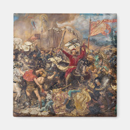 Imán Batalla de Grunwald (Escena Militar Medieval) (Gue