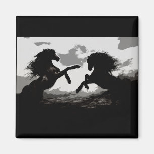 Imán Batalla de los caballos - Arte equino