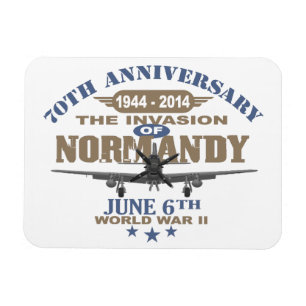 Imán Batalla de Normandía en el 70 aniversario del Día