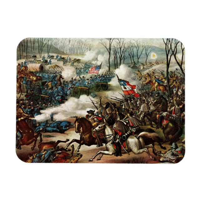 Imán Batalla de Pea Ridge (Horizontal)