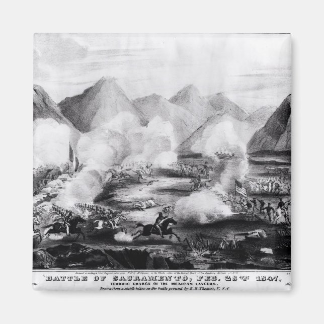 Imán Batalla de Sacramento (Frente)