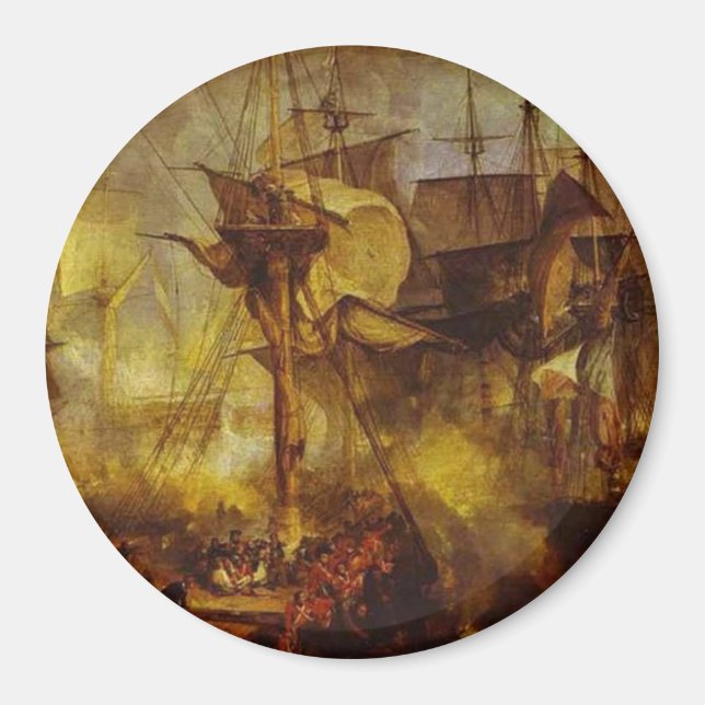 Imán Batalla de Trafalgar 1808 (Frente)