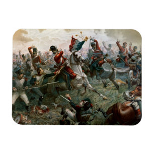 Imán Batalla de Waterloo, el 18 de junio de 1815, 1898
