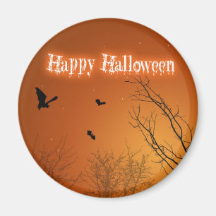 Imán Batallas y árboles de Halloween